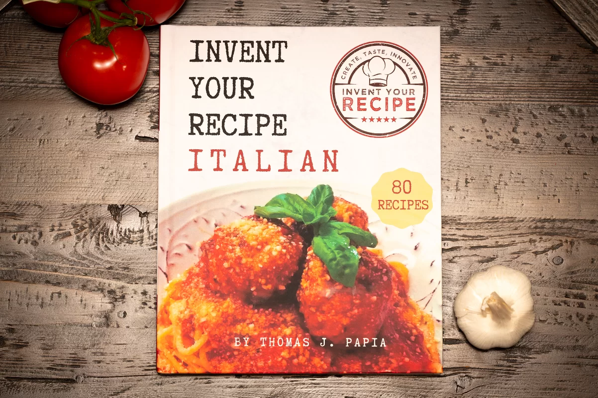 IRY Italian Cookbook Front Contrast